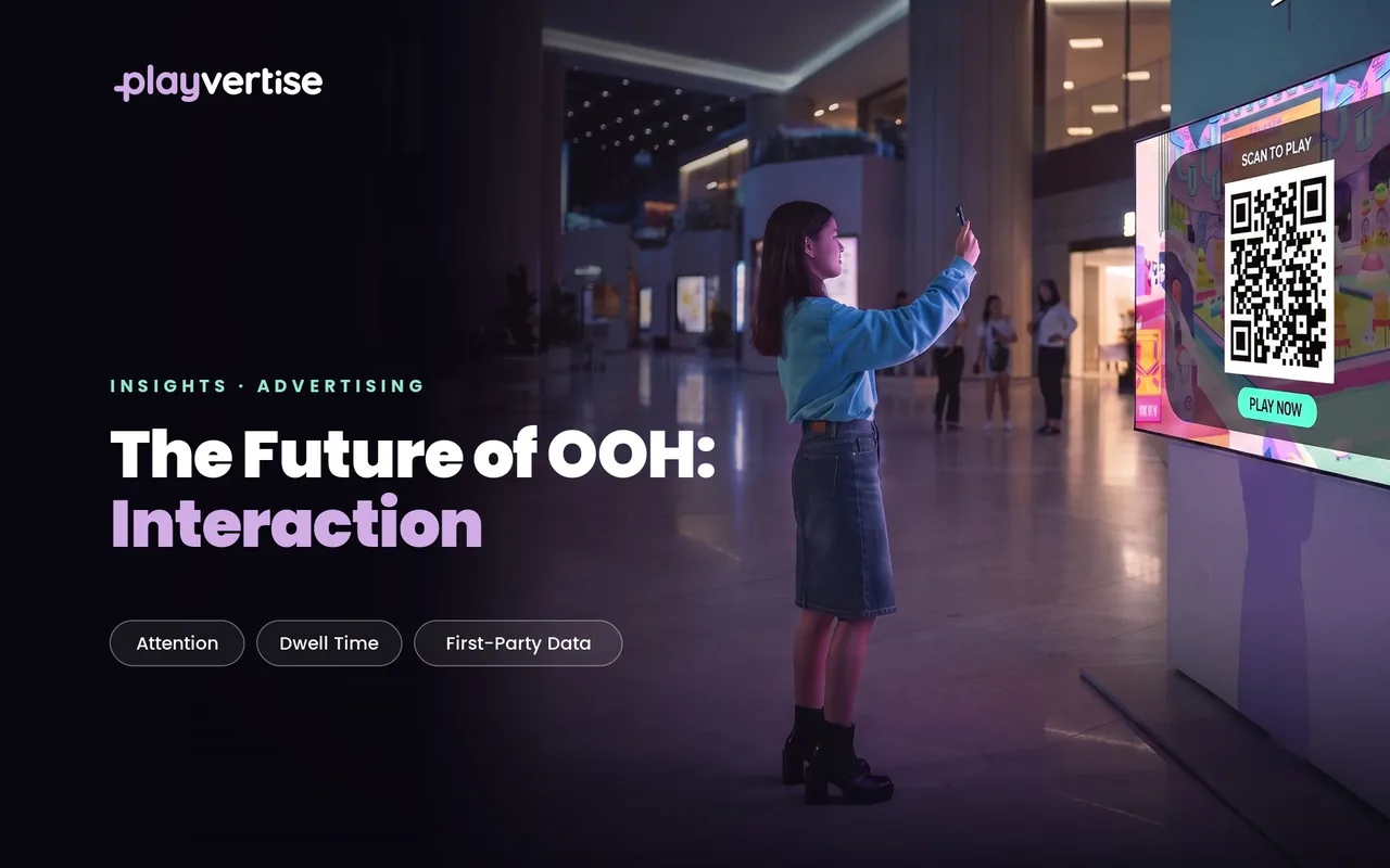 Playable OOH: Die Zukunft der Out-of-Home-Werbung